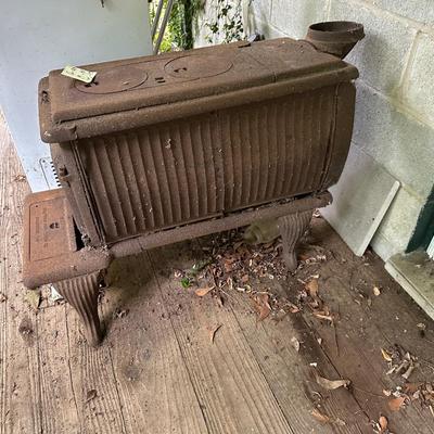 BIG BOX WOOD STOVE