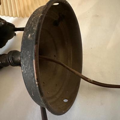 NAUTICAL SHIP WHEEL WALL MOUNT LAMP