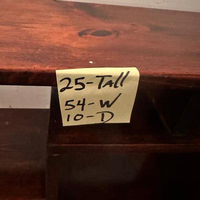 PINE BOOKSHELF