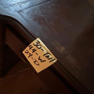 LEATHER TOP PROJECT DESK