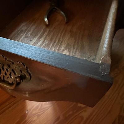 LEATHER TOP PROJECT DESK