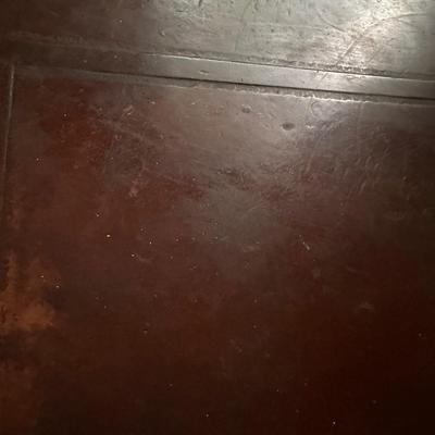 LEATHER TOP PROJECT DESK