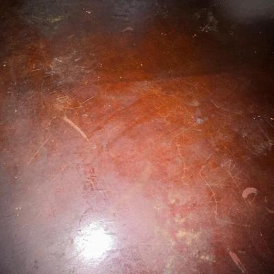 LEATHER TOP PROJECT DESK
