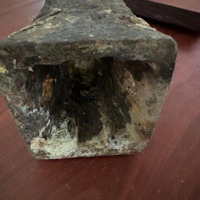 ANTIQUE WEDGE LOG SPLITTER