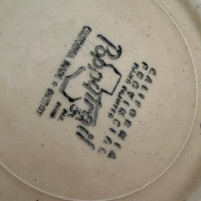 CALIFORNIA PROVINCIAL POPPYTRAIL DISHES
