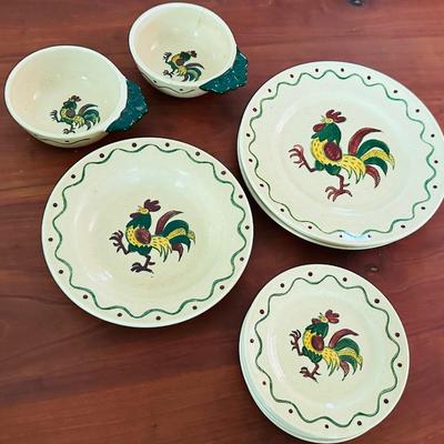 CALIFORNIA PROVINCIAL POPPYTRAIL DISHES