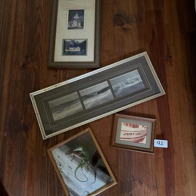 FRAMED PHOTOGRAPH LOT EDISTO