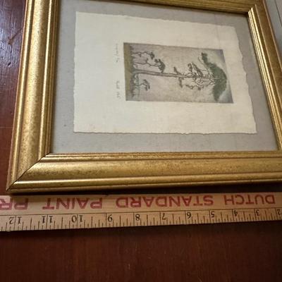 ELIZABETH WHITE LONGLEAF PINE FRAMED PRINT