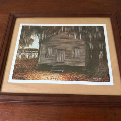 ALVIN OUTLAW FRAMED PRINT