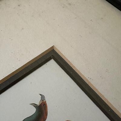 GARNET TOBACCO FRAMED ART
