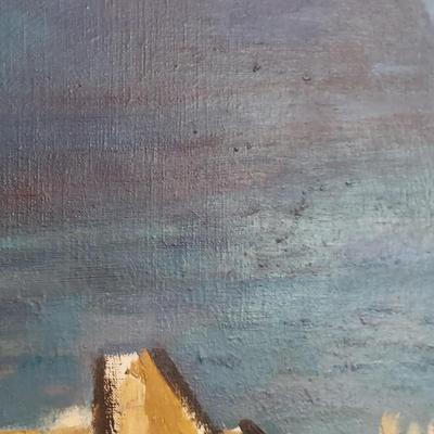 ‘Shore Patterns’ Oil Painting by Walter Reinsel (P-BBL)