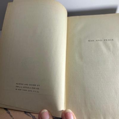 Dickens, Tolstoy, Dinesen & More Antique Books, Includes First Edition (LR-RG)