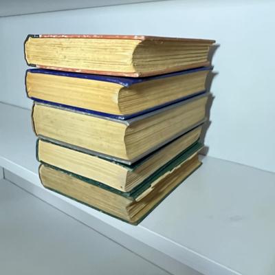 Dickens, Tolstoy, Dinesen & More Antique Books, Includes First Edition (LR-RG)