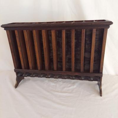 Vintage Wooden Cigarette Display (P-BBL)