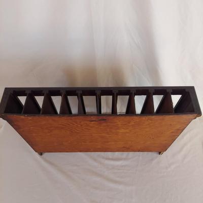 Vintage Wooden Cigarette Display (P-BBL)