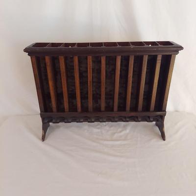 Vintage Wooden Cigarette Display (P-BBL)