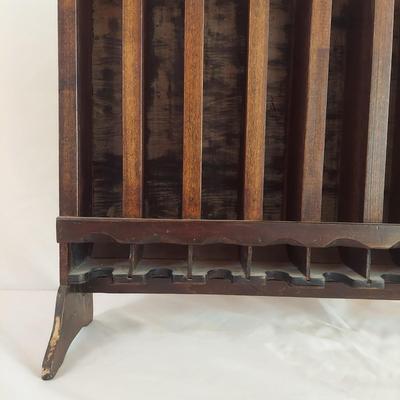 Vintage Wooden Cigarette Display (P-BBL)
