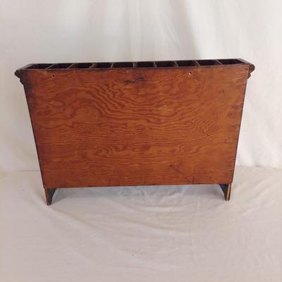 Vintage Wooden Cigarette Display (P-BBL)