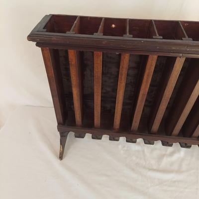 Vintage Wooden Cigarette Display (P-BBL)