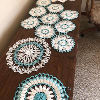 Lot of 4 doilies
