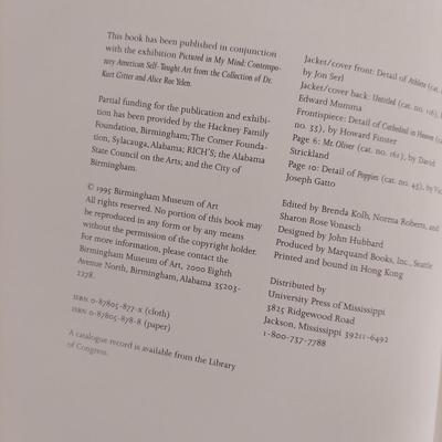 Pictured In My Mind and Other Art Books (PC2-BBL)