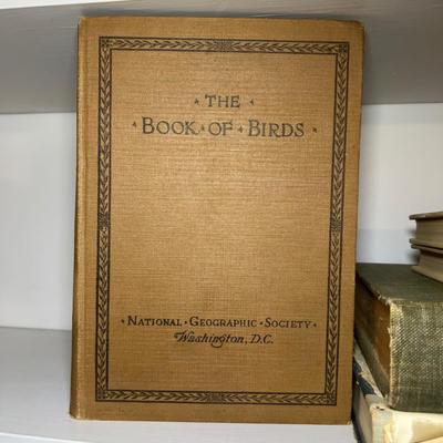 Vintage Binoculars & Bird Books - Includes 1937 ‘The Birds of America’ Audubon (LR-RG)