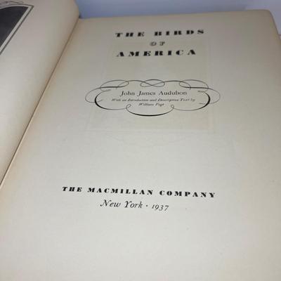 Vintage Binoculars & Bird Books - Includes 1937 ‘The Birds of America’ Audubon (LR-RG)