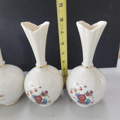 Lot of 8 Lenox Flower Vases