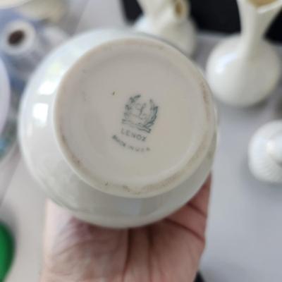 Lot of 8 Lenox Flower Vases