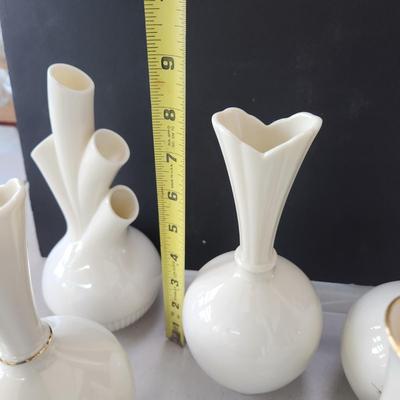 Lot of 8 Lenox Flower Vases