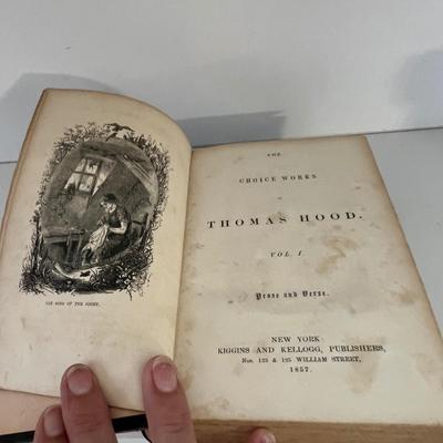 The Choice Works of Thomas Hood Volumes 1-4 (LR-RG)
