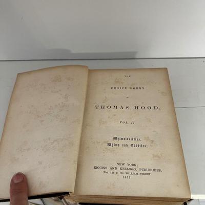 The Choice Works of Thomas Hood Volumes 1-4 (LR-RG)