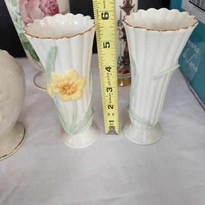 Mixed Lot of 11 Lenox Vases