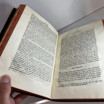 Four Volume Book Set 'Agricultura General' Dated 1818 in Spanish Plus More (LR-RG)