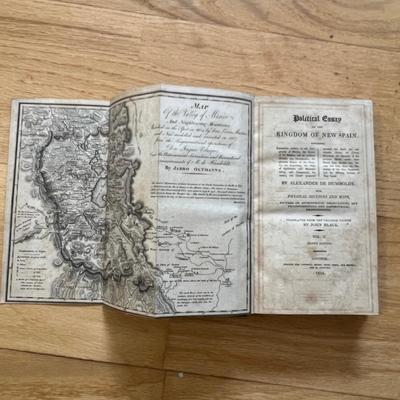 1814 Four Vol. Set - Humboldt’s “Essay on New Spain” (LR-RG)