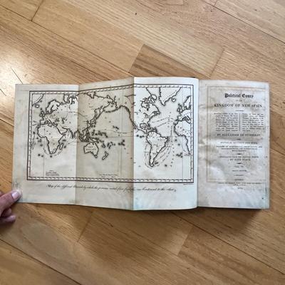 1814 Four Vol. Set - Humboldt’s “Essay on New Spain” (LR-RG)