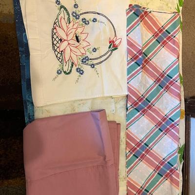 Assorted pillow cases