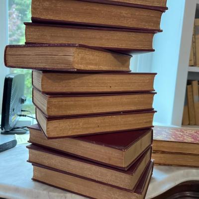 John Fiske - Two Collections of Antique Books (LR-RG)