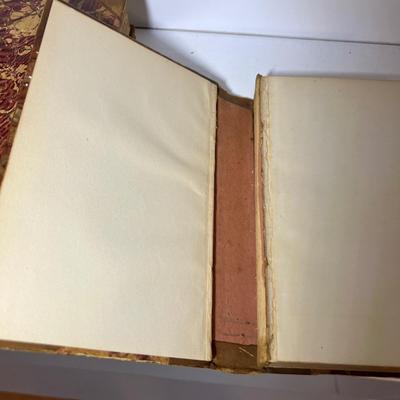John Fiske - Two Collections of Antique Books (LR-RG)