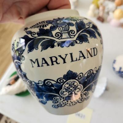 Lot of Blue White Delft Holland