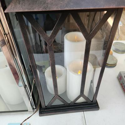 2 Decorative Lights Battery Candles