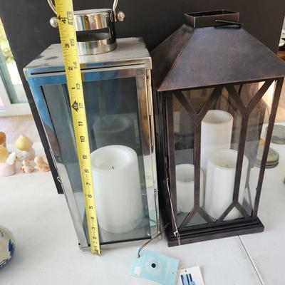 2 Decorative Lights Battery Candles