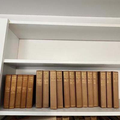 Henrik Ibsen - Two Collections of Antique Books (LR-RG)
