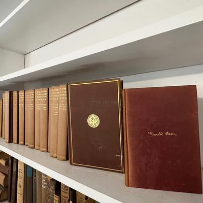 Henrik Ibsen - Two Collections of Antique Books (LR-RG)