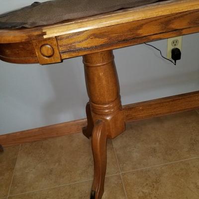 Oak buffet table