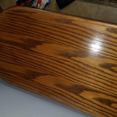 Oak buffet table