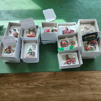The Danbury Mint Christmas Decoration Lot of 10