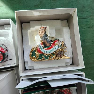 The Danbury Mint Christmas Decoration Lot of 10
