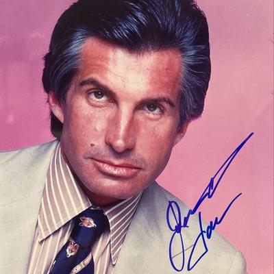 George Hamilton signed photo