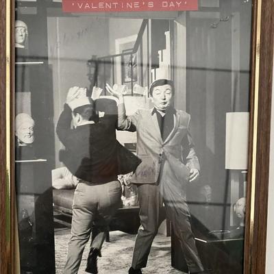 Jack Soo, unsigned Valentine's Day photo